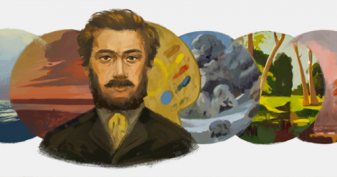 Google посвятила дудл 180-летию художника Архипа Куинджи