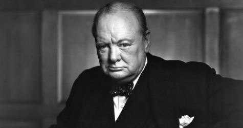 Знаменитую фотографию Черчилля украли из отеля в Оттаве и заменили копией
