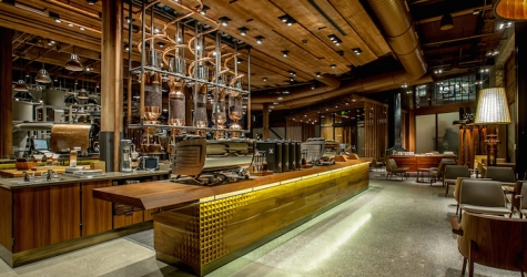 Кофейный театр: самый большой Starbucks в Сиэтле
