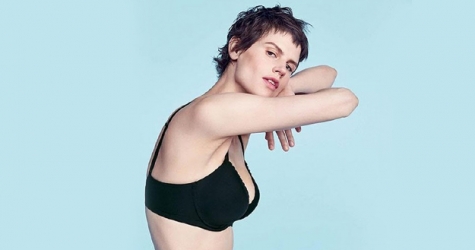 Саския де Брау в рекламной кампании Calvin Klein Underwear