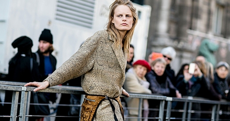 Неделя моды в Париже F/W 2015: street style. Часть 1