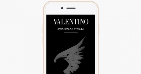 В честь показа кутюрной коллекции Valentino запустил приложение