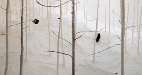 Бумажный лес Такаши Курибаяши
