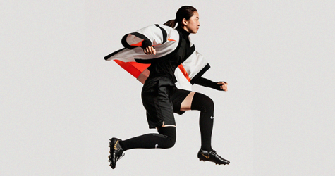 Koché, Ambush и Marine Serre создали футбольные джерси и бра для Nike