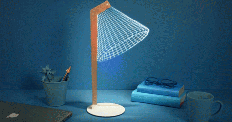 Лампа Bulbing Lamp: когда 2D в сто раз лучше, чем 3D