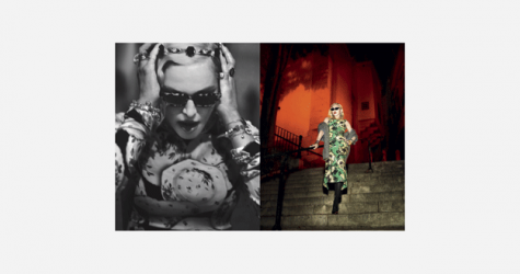Мадонна позирует на улицах Лиссабона в новом номере Vogue Italia