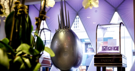 Яйцо Fabergé по проекту Захи Хадид выставлено в Нью-Йорке