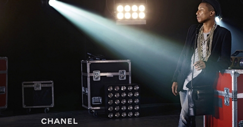 Фаррелл Уильямс снялся в рекламе сумок Chanel