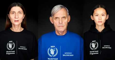 Balenciaga выпустил коллекцию для борьбы с голодом