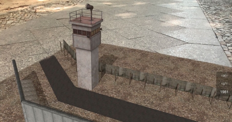 Берлинскую стену восстановят с помощью AR-приложения