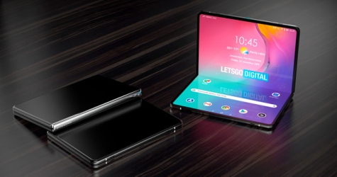 Samsung показал первый гибкий планшет