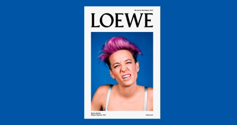 Футболистка и активистка Меган Рапино снялась в кампании Loewe