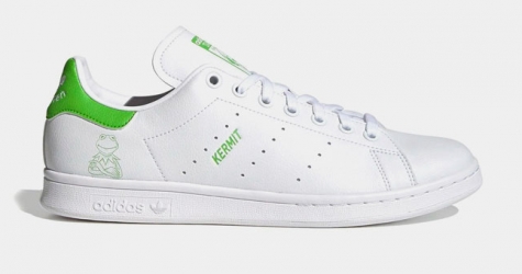 adidas выпустил кроссовки Stan Smith с лягушкой Кермитом