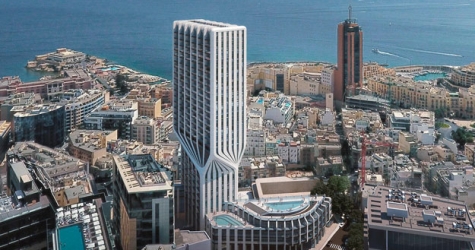 Как выглядит проект 31-этажной башни на Мальте от Zaha Hadid Architects