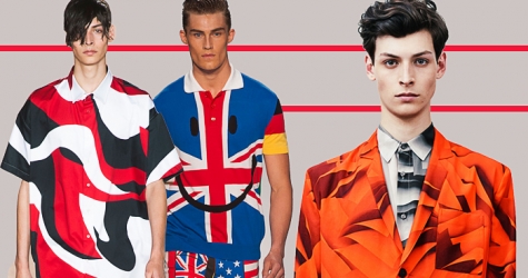 Неделя мужской моды в Лондоне: Alexander McQueen, Christopher Kane, Moschino