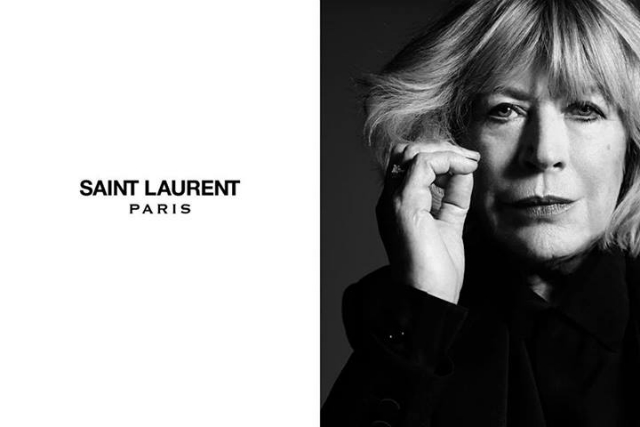 67-летняя певица стала новым лицом Saint Laurent