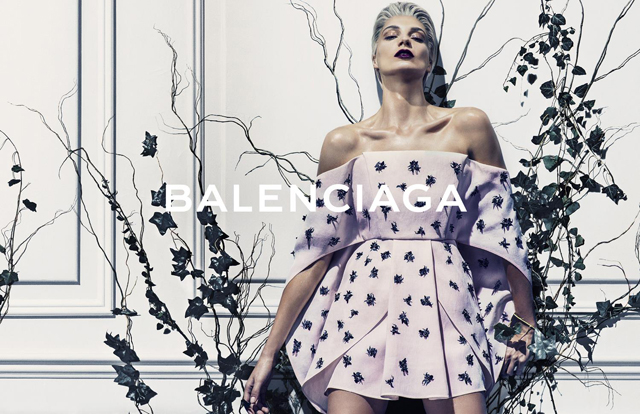 Новые кадры весенней рекламной кампании Balenciaga