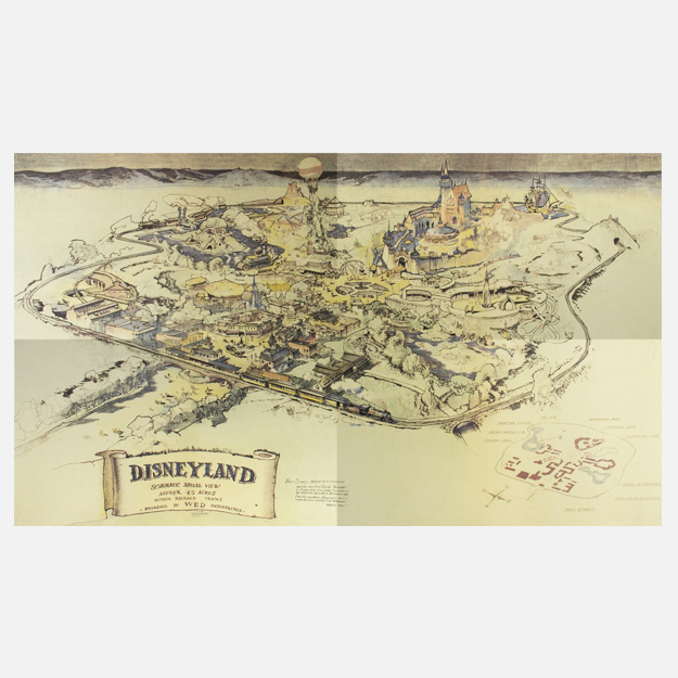 Карту Диснейленда продали за 708 тысяч долларов