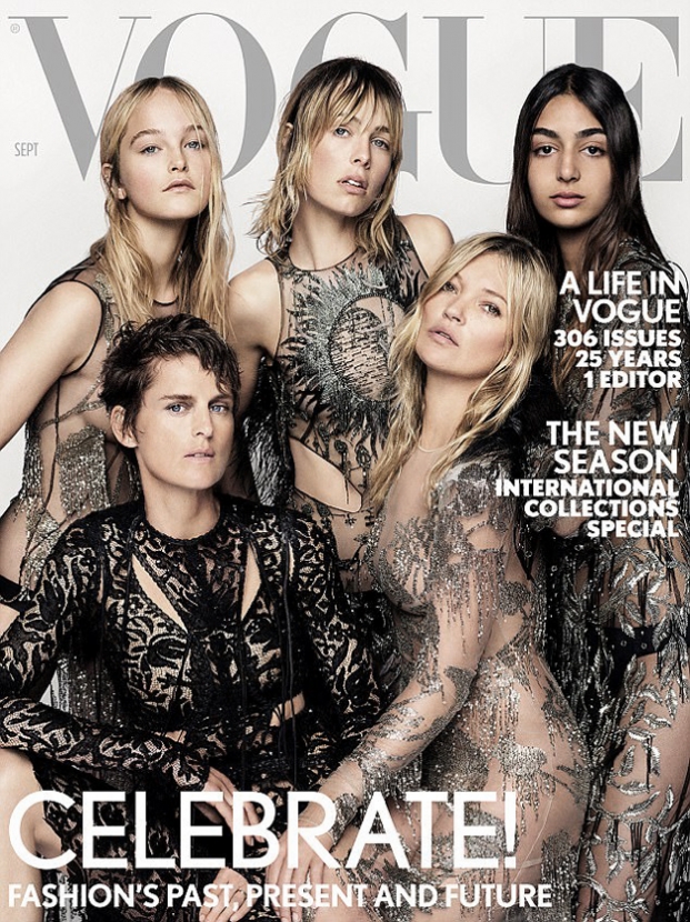 Александра Шульман выпустила свой последний номер британского Vogue