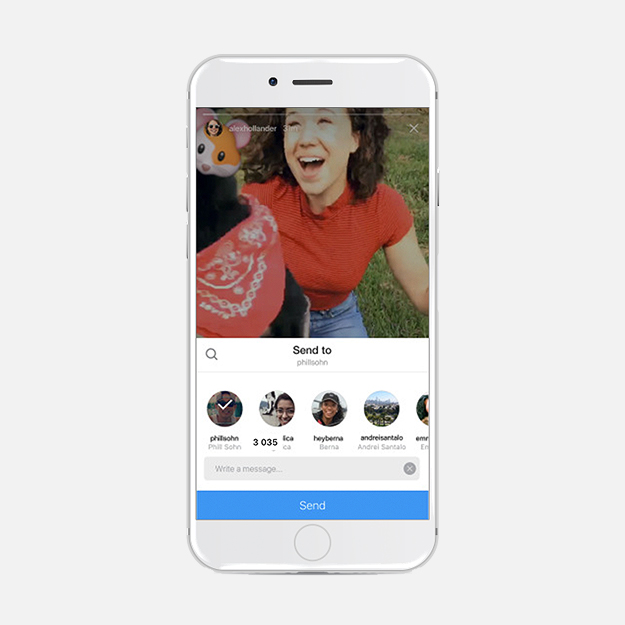 Чужие Stories можно отправлять друзьям: Instagram представил обновление