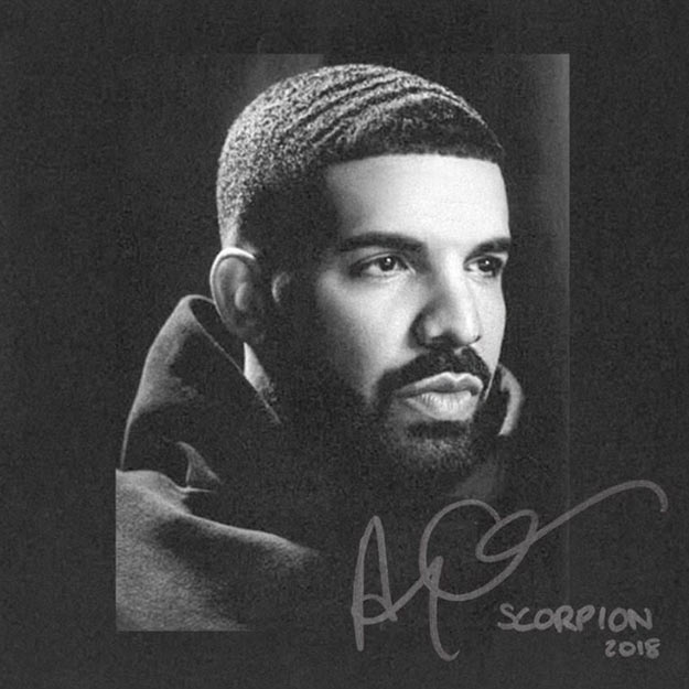 Дрейк показал обложку нового альбома «Scorpion»