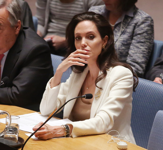 Анджелина Джоли раскритиковала ООН
