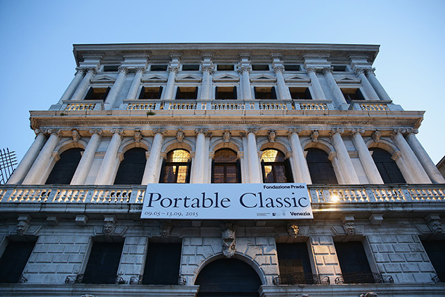 Открытие выставки Portable Classic в здании фонда Prada