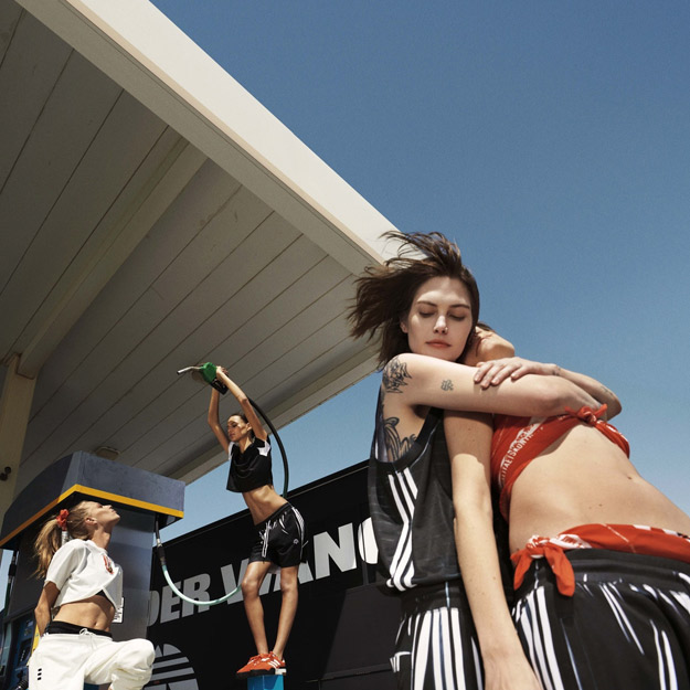adidas Originals by Alexander Wang показал кампанию, снятую по дороге на Coachella