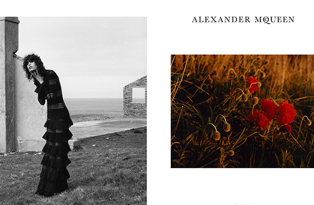 Готическая кампания Alexander McQueen