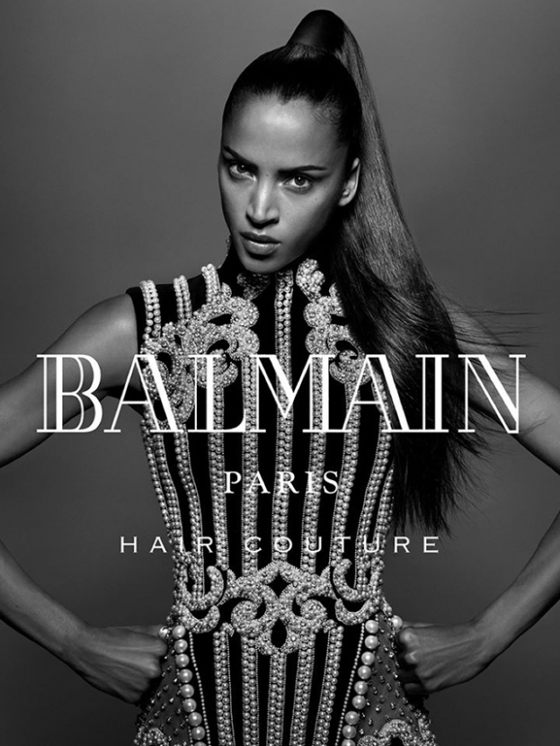 Мягкие и шелковистые: рекламная кампания париков Balmain