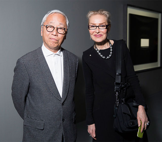 Открытие выставки Хироси Сугимото и ужин в честь фотографа и художника
