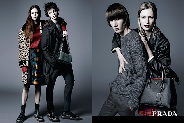 Рекламная кампания Prada, pre-fall 2015