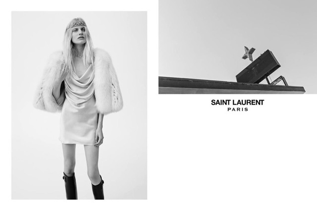 Рекламная кампания Saint Laurent, весна-лето 2016