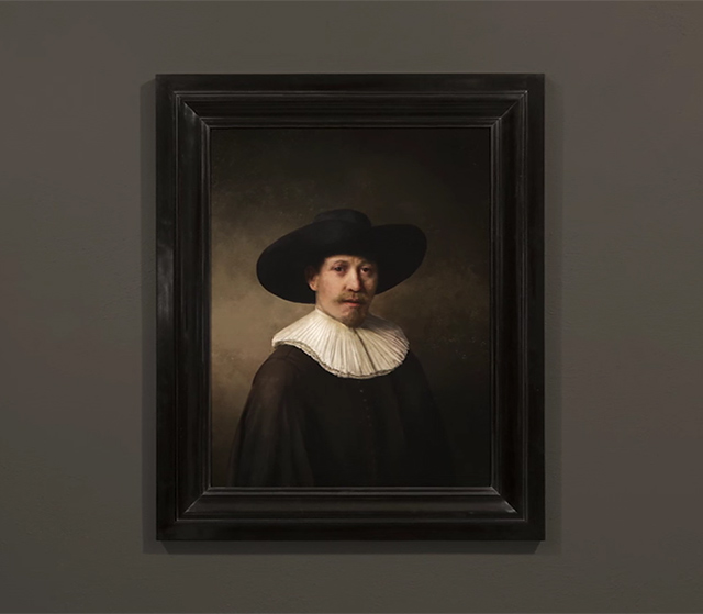 В Амстердаме впервые показали новый портрет Рембрандта