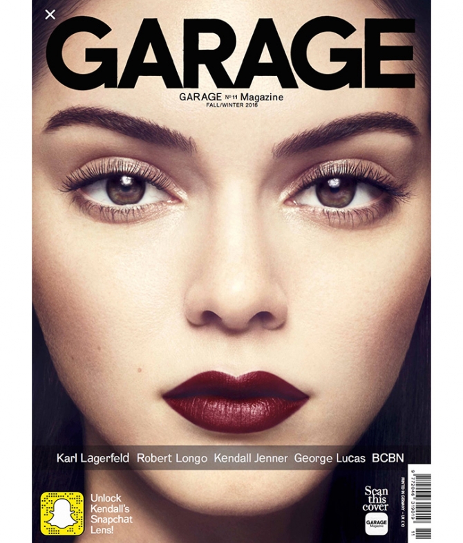 Вышел журнал Garage Russia с Кендалл Дженнер на обложке