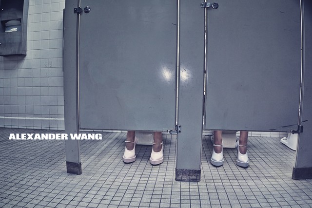 Весенняя рекламная кампания Alexander Wang: первый взгляд