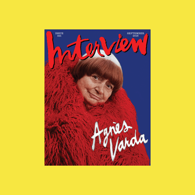 Аньес Варда в пушистом пальто Dries van Noten на обложке нового номера Interview