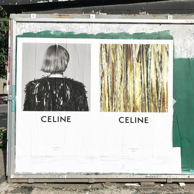 В Нью-Йорке появились постеры с первой кампанией Эди Слимана для Celine