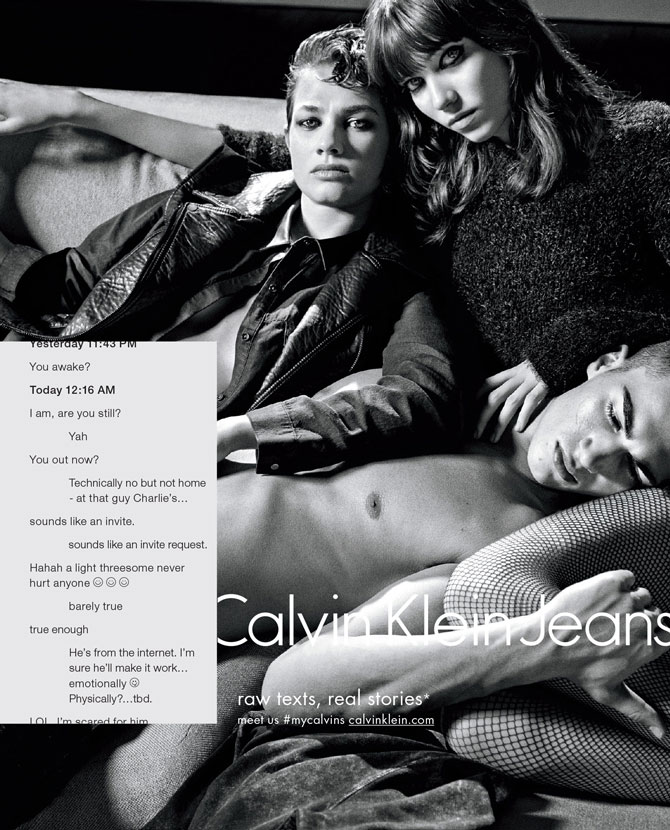 Calvin Klein откажется от рекламы в печатных изданиях