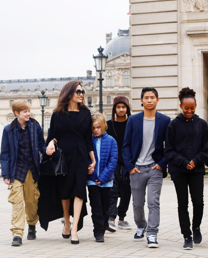 Анджелина Джоли рассказала, что она думает о воспитании подростков