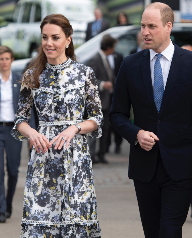 Кейт Миддлтон и принц Уильям отметили вклад принцессы Дианы в борьбу с раком