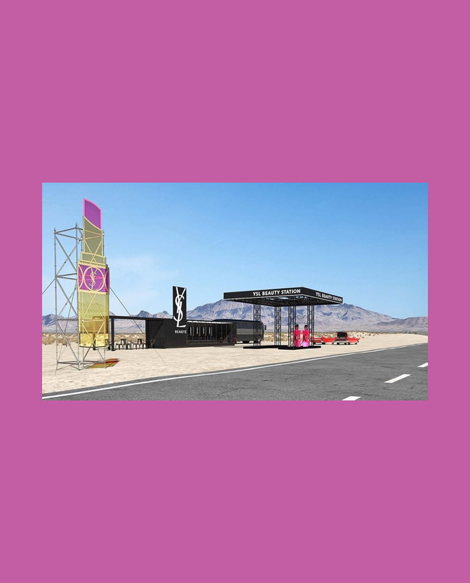 Yves Saint Laurent Beauty откроет поп-ап-пространство на Coachella