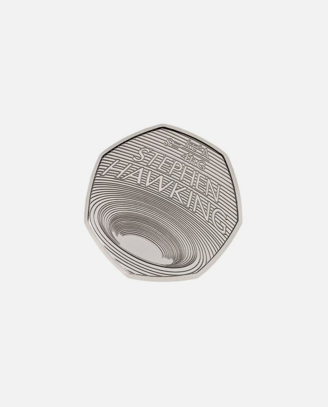 Монетный двор Великобритании выпустил монету в память о Стивене Хокинге