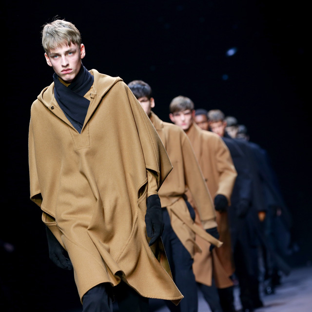 Неделя мужской моды в Милане: показ Ermenegildo Zegna, осень-зима 2014