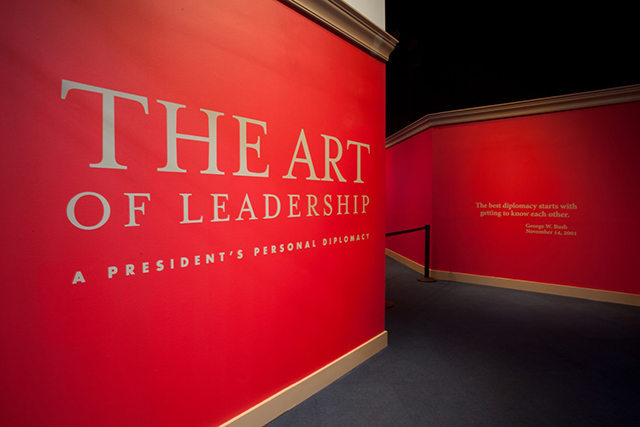 Выставка недели: Джордж Буш-младший и его портреты политиков