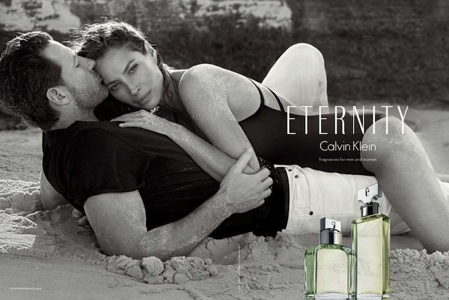 Кристи Тарлингтон в новой рекламе Calvin Klein Eternity