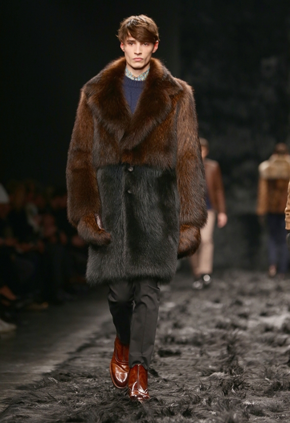 Неделя мужской моды в Милане: показ Fendi, осень-зима 2014