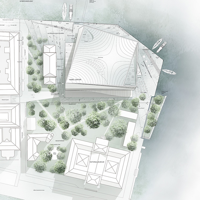 Проект нового здания для штаб-квартиры Нобелевской премии