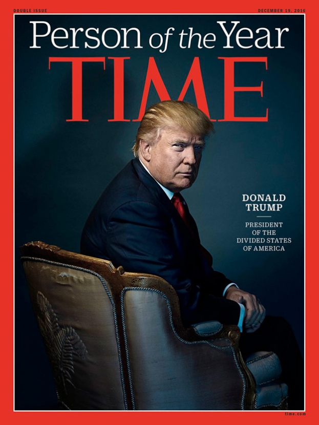 Time назвал Дональда Трампа человеком года