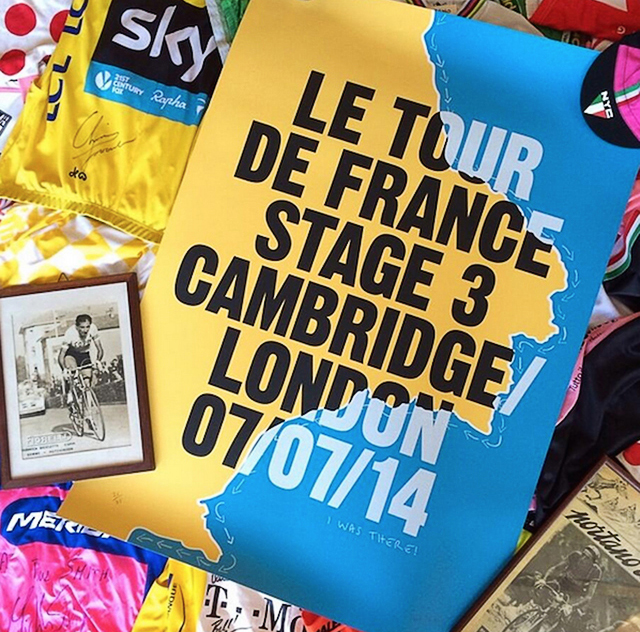Пол Смит придумал постеры в поддержку Tour de France